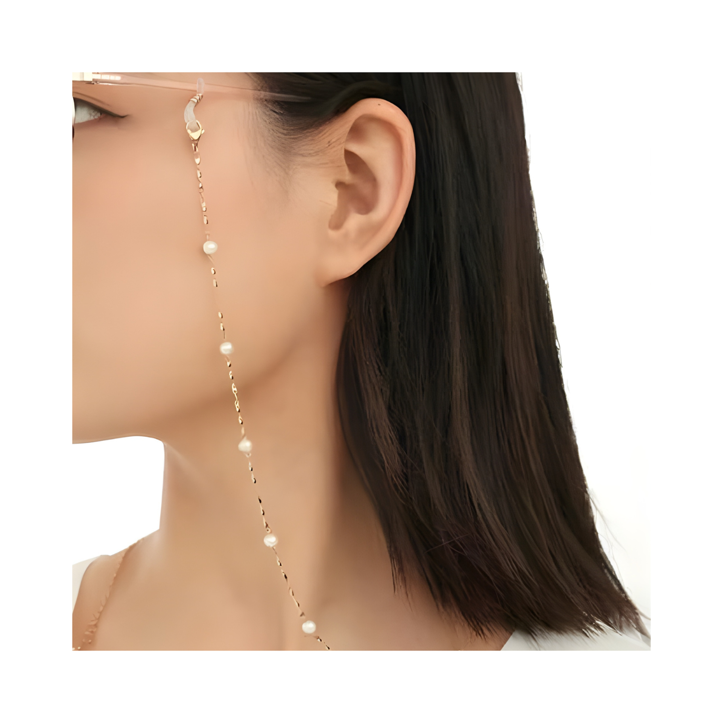 Freshwater Pearl Rose Gold Chain