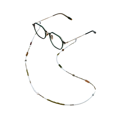 Antique Glaze Crystal Glasses Chain