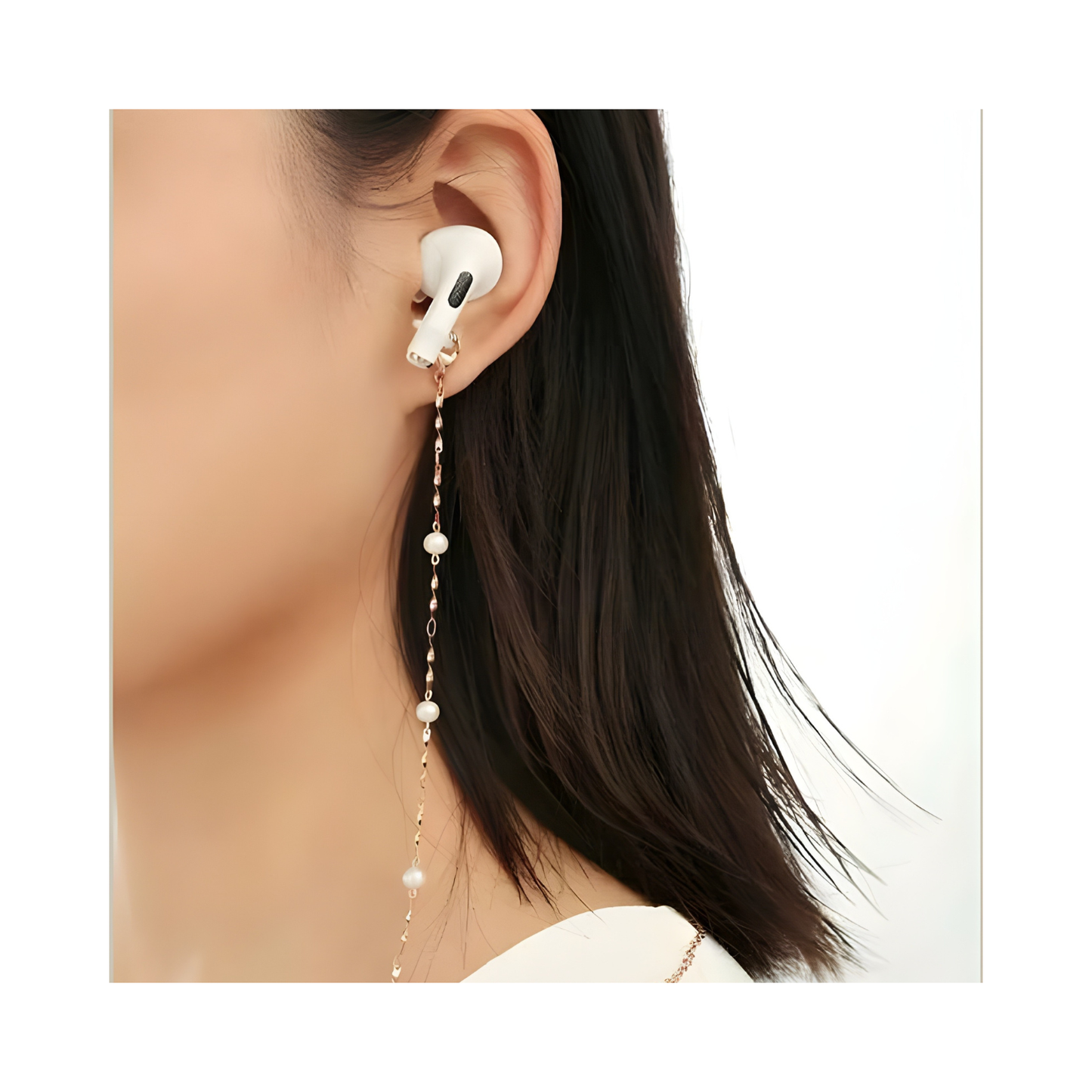 Freshwater Pearl Rose Gold Chain