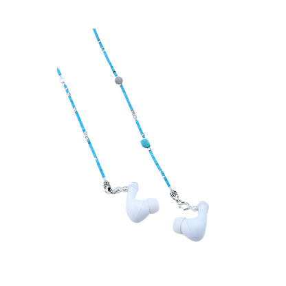 Natural Turquoise Glasses Chain