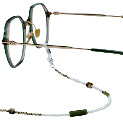 Antique Glaze Crystal Glasses Chain